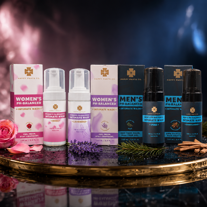 Full Discovery Pack Men & Women's Intimate Wash (Pine, Sandalwood, Lavender, Rose)