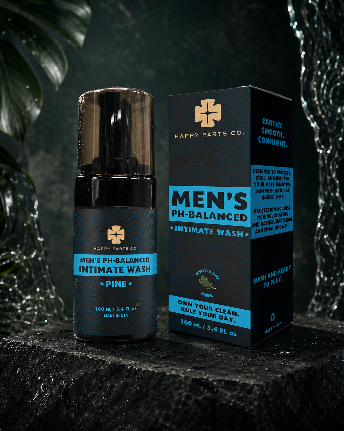 Happy Parts men's intimate wash