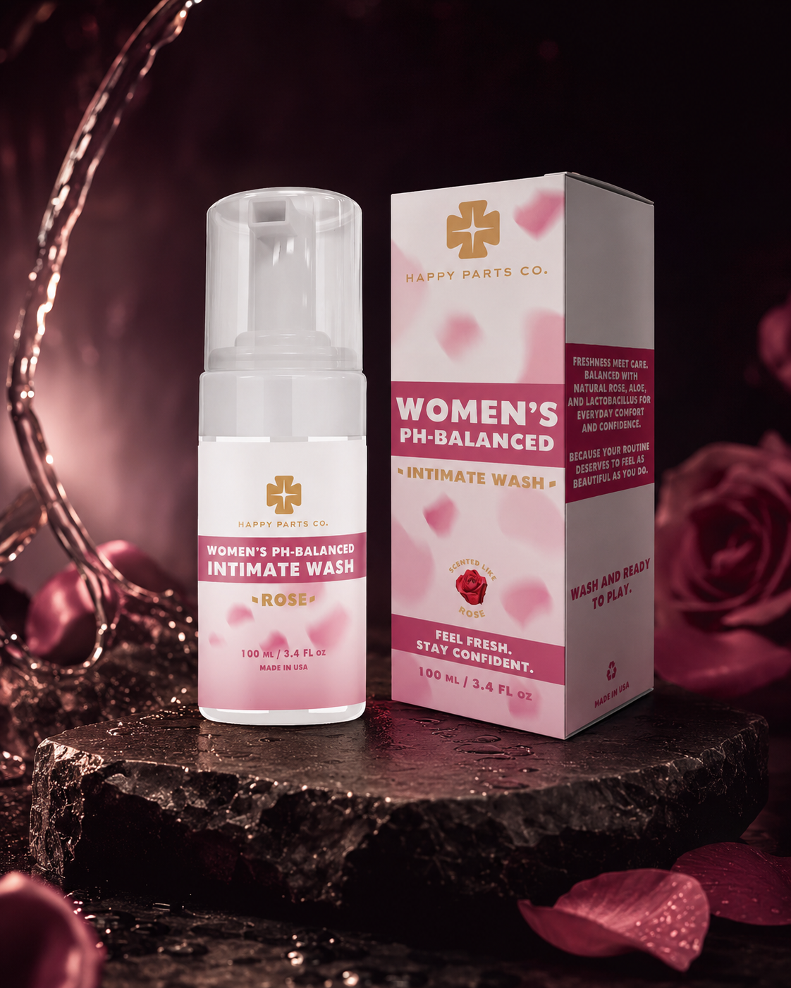Happy Parts women's intimate wash
