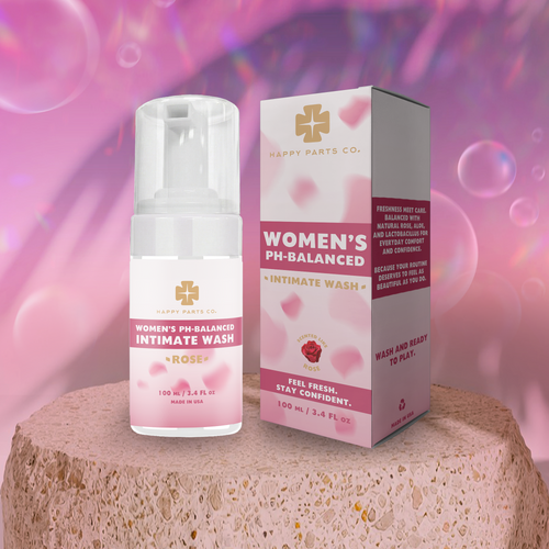 (Rose) Women's pH-Balanced Intimate Wash