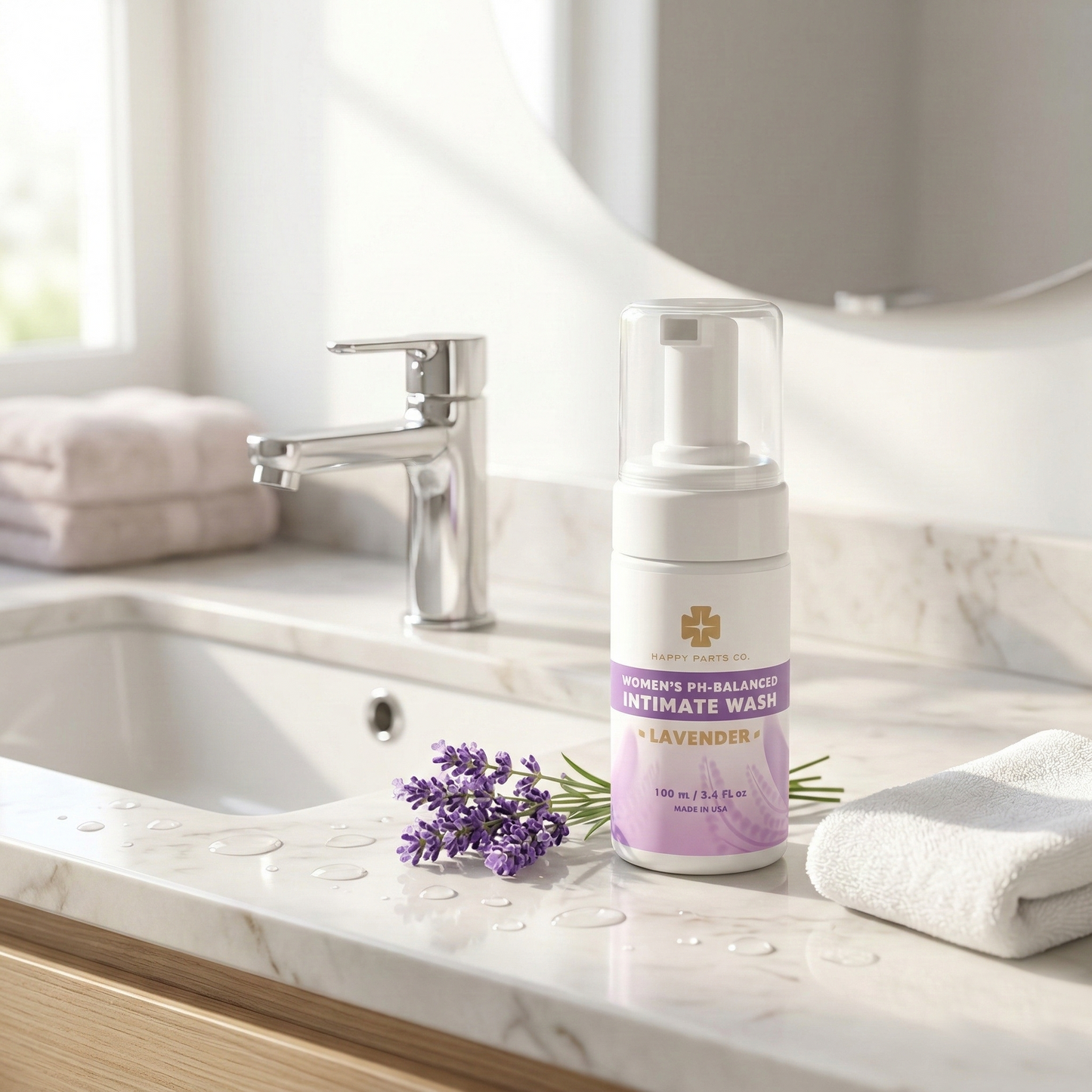 (Lavender) Women's pH-Balanced Intimate Wash